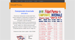 Desktop Screenshot of fidartparma.weebly.com