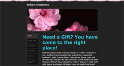 Desktop Screenshot of erikascreations.weebly.com