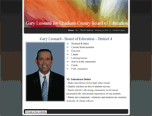 Tablet Screenshot of garyleonard2010.weebly.com