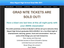 Tablet Screenshot of anhsgradnite.weebly.com