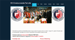 Desktop Screenshot of kkcrvenazvezdafan.weebly.com