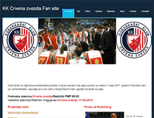 Tablet Screenshot of kkcrvenazvezdafan.weebly.com