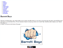 Tablet Screenshot of barrettboyzclan.weebly.com