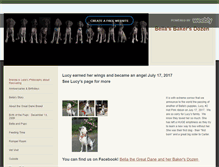 Tablet Screenshot of bellasbakersdozn.weebly.com