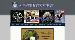 Desktop Screenshot of apatriotsview.weebly.com