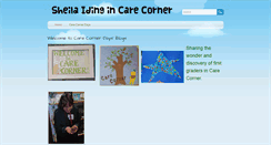 Desktop Screenshot of carecorner.weebly.com