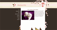 Desktop Screenshot of himalayankitty.weebly.com