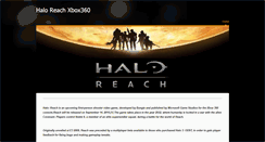Desktop Screenshot of haloreachx360.weebly.com