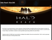 Tablet Screenshot of haloreachx360.weebly.com