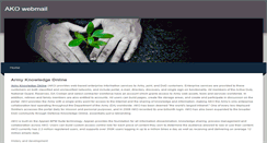 Desktop Screenshot of akowebmail1.weebly.com