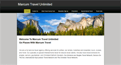 Desktop Screenshot of marcumtravel.weebly.com