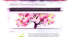 Desktop Screenshot of mothersovercomingmilestones.weebly.com