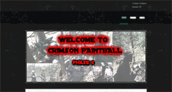 Desktop Screenshot of crimsonpaintball.weebly.com