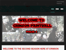 Tablet Screenshot of crimsonpaintball.weebly.com