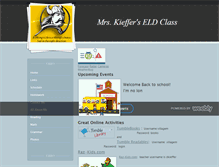 Tablet Screenshot of kieffer.weebly.com