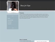 Tablet Screenshot of bowsforhope.weebly.com