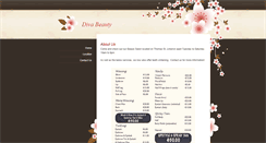 Desktop Screenshot of divabeautylimerick.weebly.com