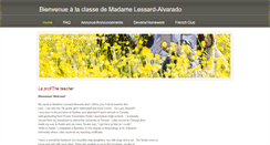 Desktop Screenshot of madamealvarado.weebly.com
