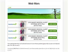 Tablet Screenshot of mobwars-facebook.weebly.com
