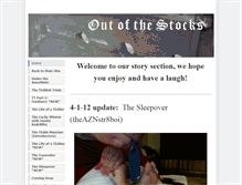 Tablet Screenshot of outofthestocksstories.weebly.com