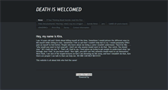 Desktop Screenshot of deathwelcomed.weebly.com