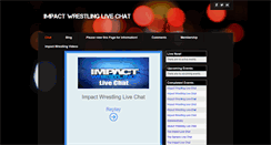 Desktop Screenshot of impactwrestlingchat.weebly.com