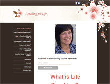 Tablet Screenshot of coachingforlife.weebly.com