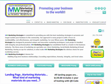 Tablet Screenshot of mwmarketingstrategies.weebly.com