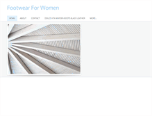 Tablet Screenshot of footwearforwomen3t.weebly.com