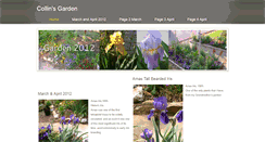 Desktop Screenshot of collinsgarden.weebly.com