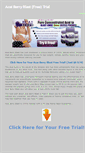 Mobile Screenshot of acaiberryblastfreetrials.weebly.com