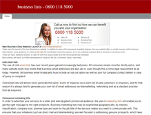 Tablet Screenshot of businesslists.weebly.com