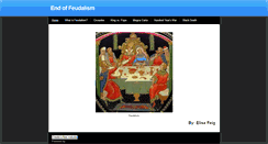 Desktop Screenshot of 5feigeendoffeudalism.weebly.com