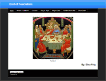 Tablet Screenshot of 5feigeendoffeudalism.weebly.com