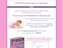 Tablet Screenshot of misstutusaysthanks.weebly.com