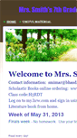 Mobile Screenshot of mrssmith7.weebly.com