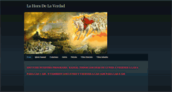 Desktop Screenshot of lahoradelaverdad.weebly.com