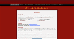 Desktop Screenshot of millcreektrack.weebly.com