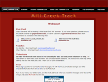 Tablet Screenshot of millcreektrack.weebly.com