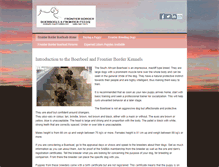 Tablet Screenshot of frontierborderboerboels.weebly.com