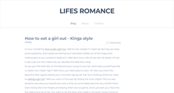 Desktop Screenshot of lifesromance.weebly.com