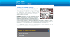 Desktop Screenshot of crystalhearts.weebly.com