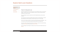 Desktop Screenshot of exploresaintlouis.weebly.com