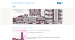 Desktop Screenshot of financialplanningadelaide.weebly.com