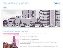 Tablet Screenshot of financialplanningadelaide.weebly.com