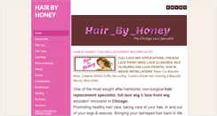 Desktop Screenshot of hairbyhoney.weebly.com