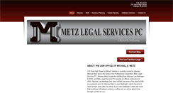 Desktop Screenshot of metzlegal.weebly.com