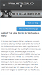 Mobile Screenshot of metzlegal.weebly.com