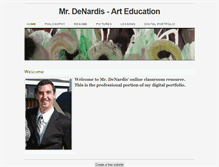 Tablet Screenshot of mrdenardis.weebly.com