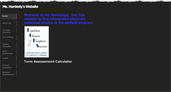 Desktop Screenshot of lchsmhardesty.weebly.com